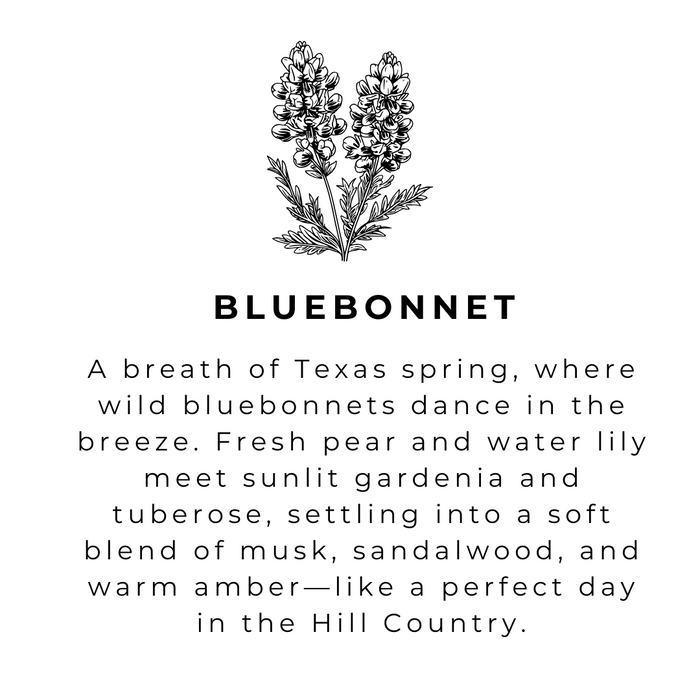 Bluebonnet  - 16 oz Amber Soap - Handmade - Hand Wash