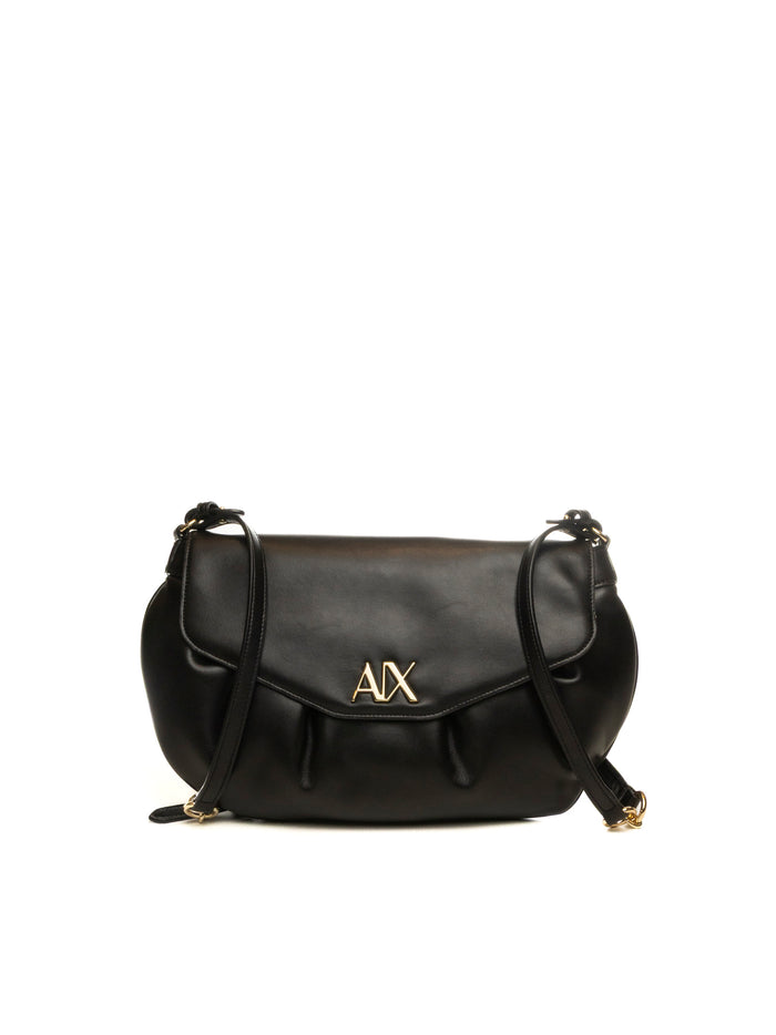 ARMANI EXCHANGE borsa a spalla nera XW002163 AF19894-UC001