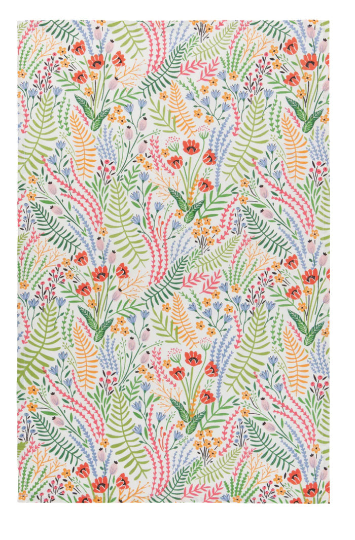 Bouquet Printed Dishcloth Towel