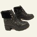 Brooklyn ankle boot in leather Black - Taryn x Philip Boutique