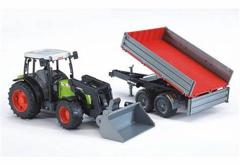 Bruder CLAAS Nectis 267F Tractor w/ Loader & Tipping Trailer