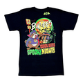 Black t-shirt - cotton fabric for comfort