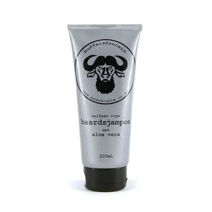 Buffelsfontein Beard Shampoo 200ml bottle for gentle beard cleansing and nourishment