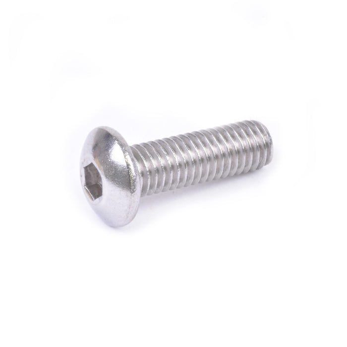 Button Head Cap Screw, Stainless Steel, M5 x 16mm, 50pcs