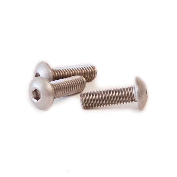 Button Head Cap Screw, Stainless Steel, M5 x 16mm