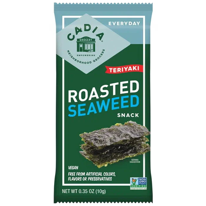 Cadia Roasted Teriyaki Seaweed 10g