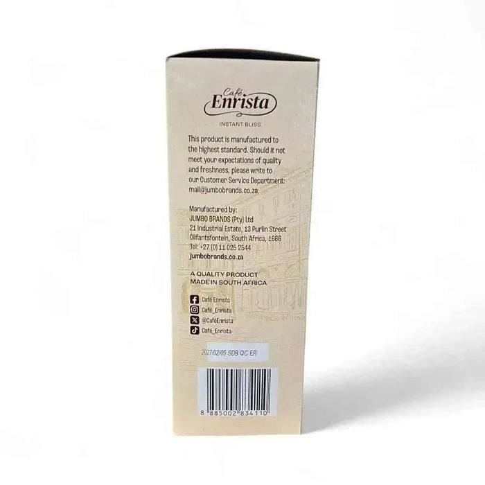 Cafe Enrista Coffee 3-In-1 pack, creamy mild blend, 500g.