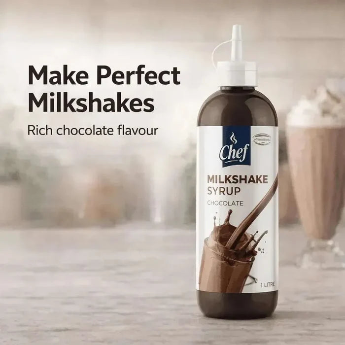 Chef Pro Milkshake Syrup (Chocolate) - 1 Litre * Facebook Ad
