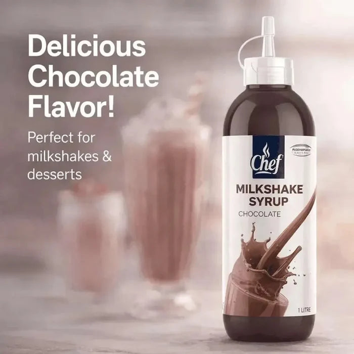 Chef Pro Milkshake Syrup (Chocolate) - 1 Litre * Facebook Ad