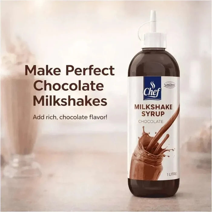 Chef Pro Milkshake Syrup (Chocolate) - 1 Litre * Facebook Ad