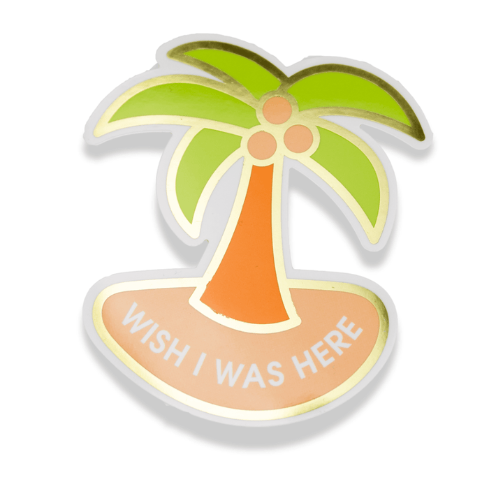 Chez Gagné - Wish I Was Here - Vinyl Sticker