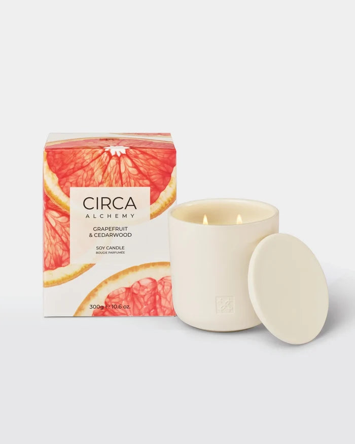 CIRCA candle Circa Alchemy Candle  Grapefruit and Cedarwood 300g