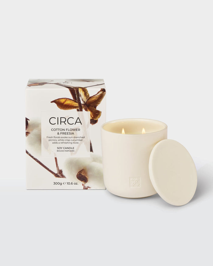 Circa Circa Candle Cotton Flower & Freesia 300g