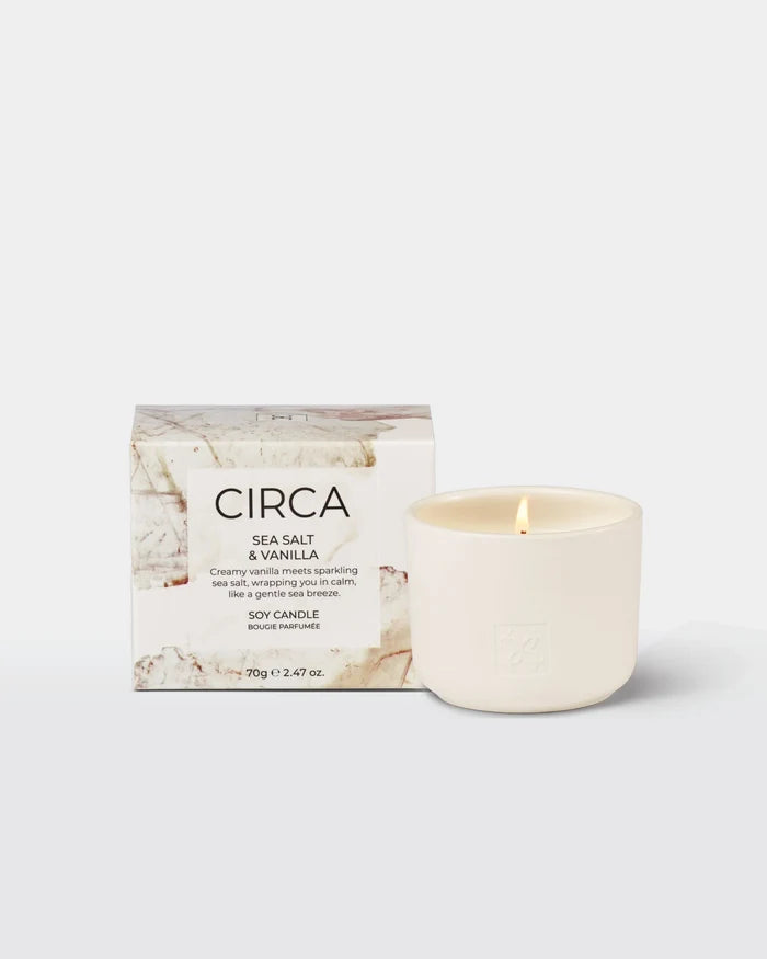 CIRCA Candle Circa Candle Sea Salt and Vanilla 70g