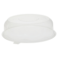 Clear Plastic Rose Dome Lid for 12" PET Catering Tray