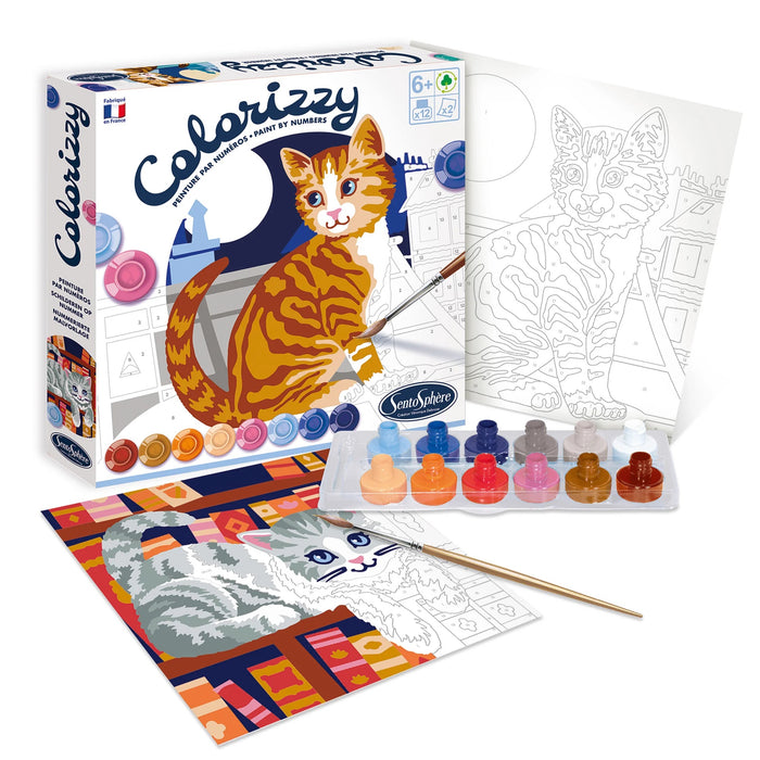 Colorizzy Paint By Numbers Cats