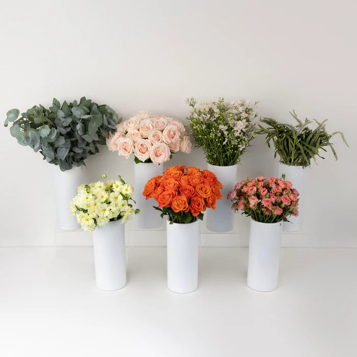 Coral Glow Diy Flower Kit Apron - Image