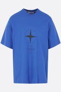 cotton t-shirt with Light Compass print