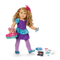 Courtney’s™ Party Dress, Caboodles® & Hair Accessories for 18-inch Dolls (Historical Characters)