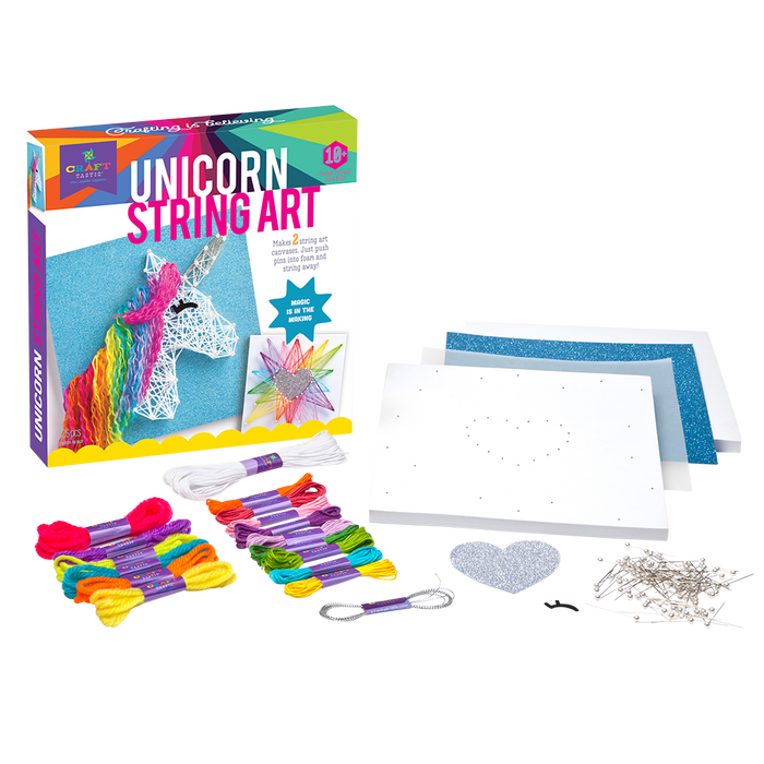 Craft-Tastic Unicorn String Art Kit