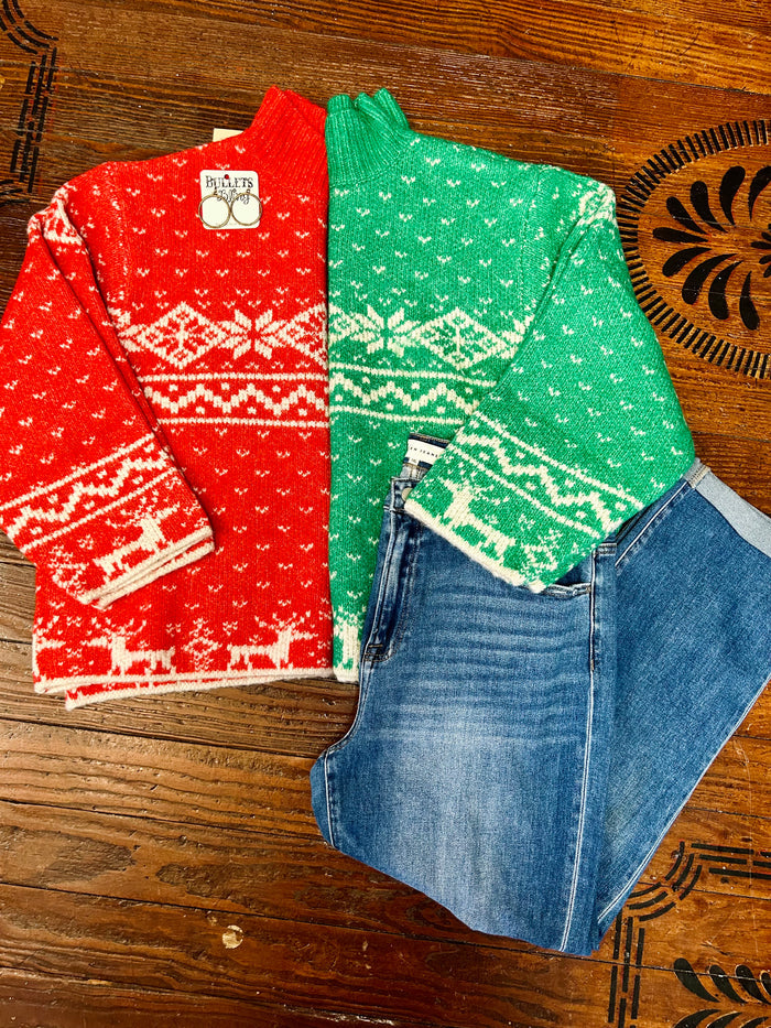 Curvy Holiday Sweater