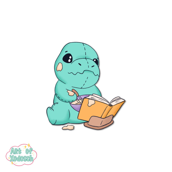 Danny the dinosaur sticker