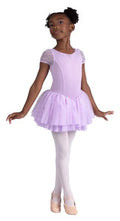 DanzNMotion Celestine Puff Sleeve Glitter Dress