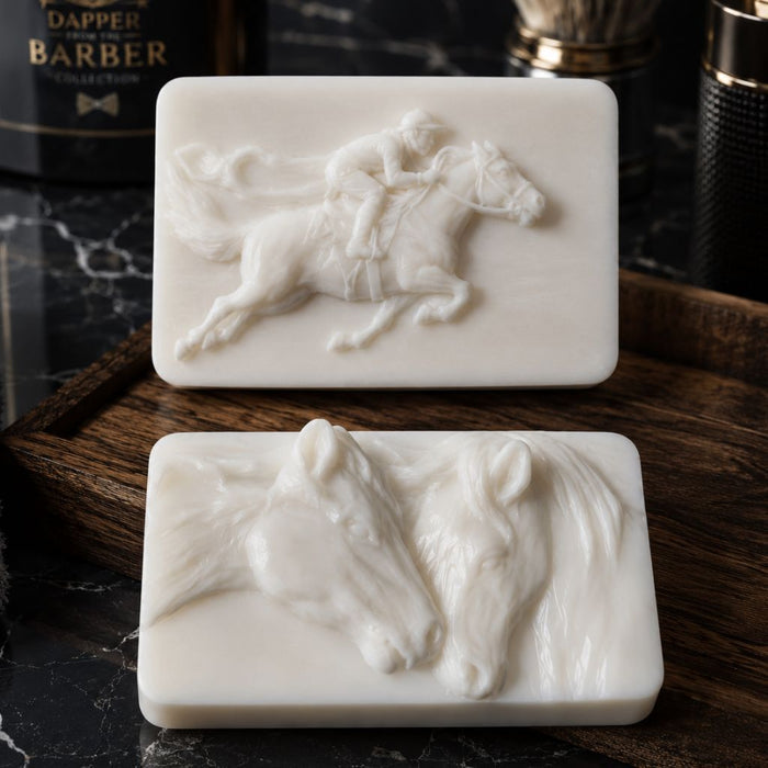 DAPPER FROM THE BARBER "GENTLEMAN'S TRAILS" GENTLE CLEANSE GUEST SOAPS - Southern Luxe Savon