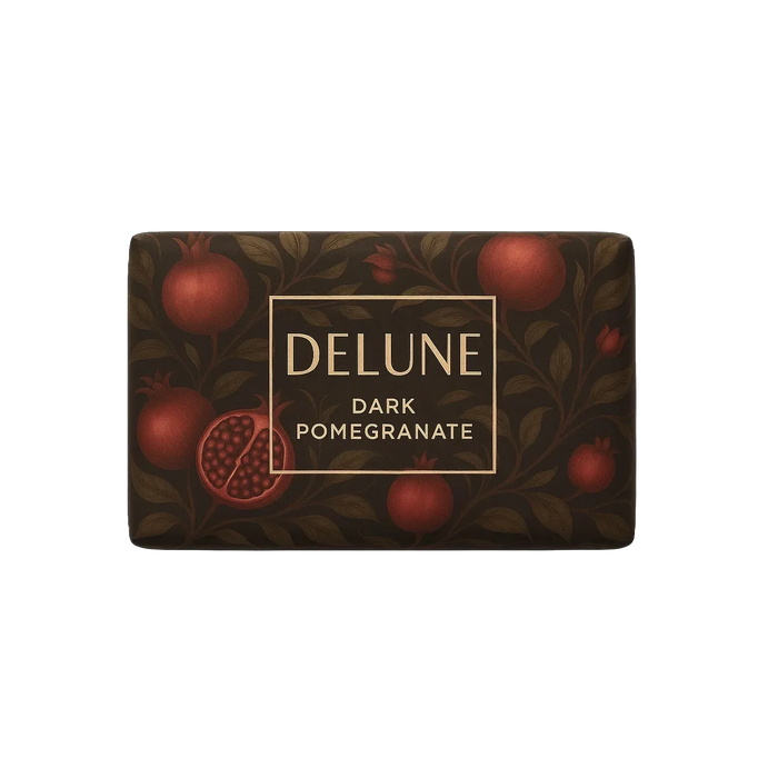 Dark Pomegranate - Bar Soap - Delune