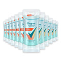 Degree Advanced Stress Control Antiperspirant Deodorant for Women Invisible Solid 2.7 oz - 12 Pack