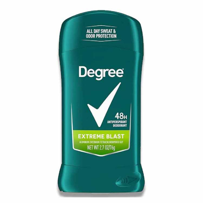 Degree Men Extreme Blast Antiperspirant Deodorant Invisible Solid, 2.7 Oz - 12 Pack