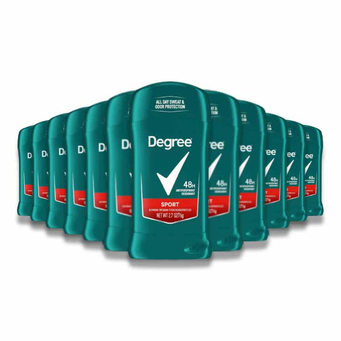 Degree Men Sport Deodorant & Antiperspirant - 2.7 Oz - 12 Pack