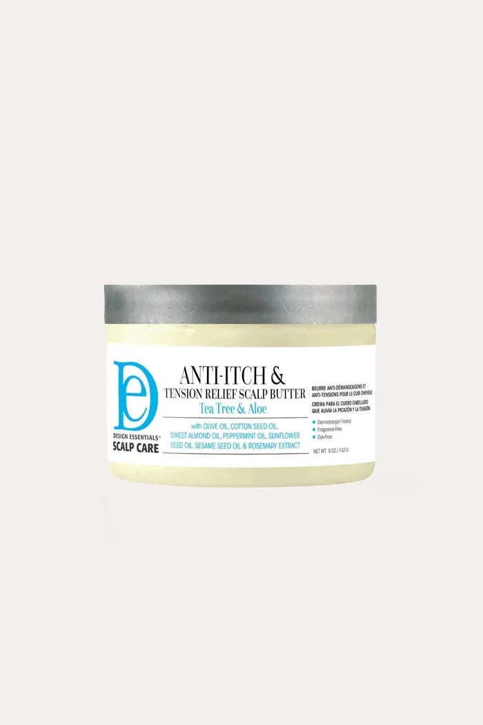 DESIGN ESSENTIAL SCALP CARE ANTI-ITCH & TENSION RELIEF SCALP BUTTER 5oz