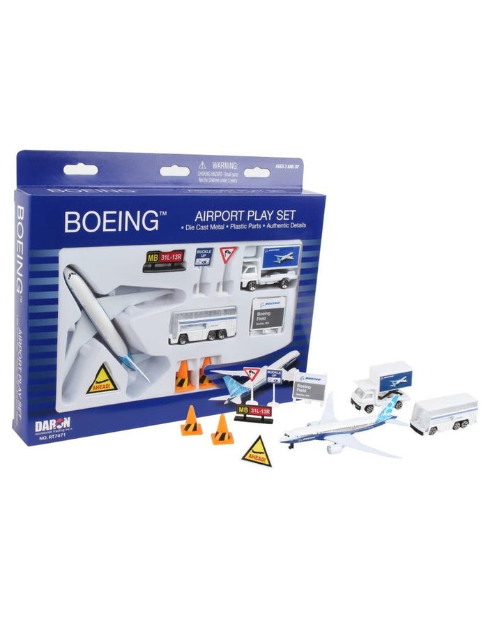 Die Cast Boeing Airport Playset