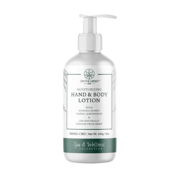 DISCONTINUED - Manuka Honey Hand & Body Lotion 500MG Broad Spectrum CBD Oil | On The Green