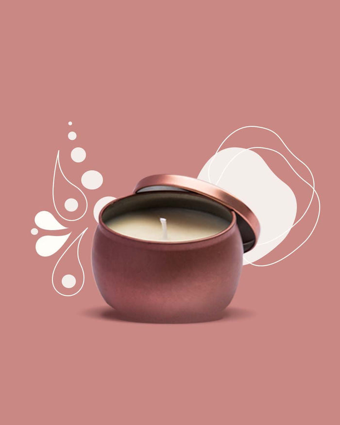 DISCONTINUED -Rose Gold Soy Wax Candle | WELL