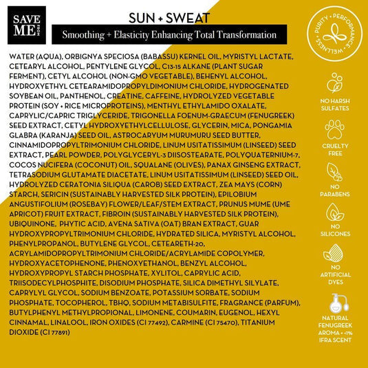 DISCONTINUED -Sun + Sweat - Tip to Root Hair Reboot 0.5 fl oz | Save Me From