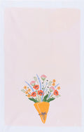 Dishtowel With Decorative Bouquet - Danica