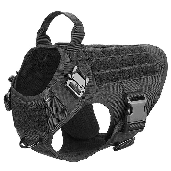Dog Collar Military Dog Harness And Leash Set