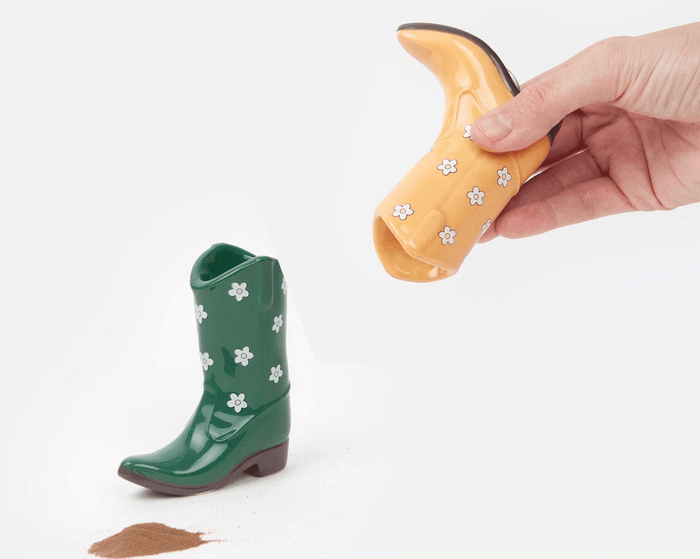 DOIY Rodeo Cowboy Boot Salt and Pepper