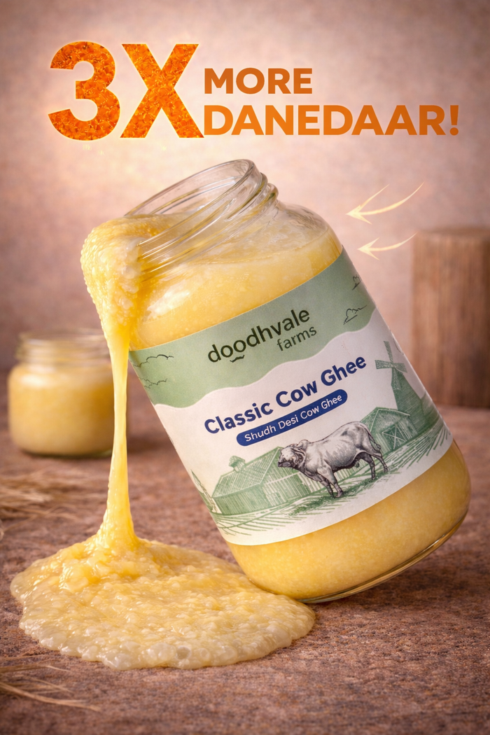 Doodhvale Farms Classic Cow Shuddh Bilona Ghee