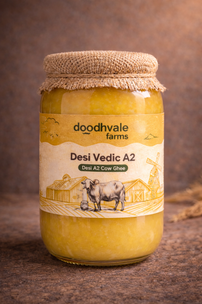 Doodhvale Farms Cow A2 Vedic Desi Ghee