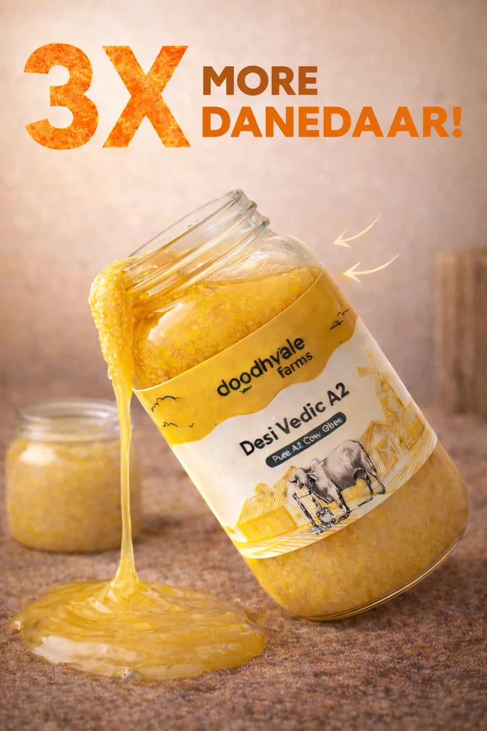 Doodhvale Farms Cow A2 Vedic Desi Ghee