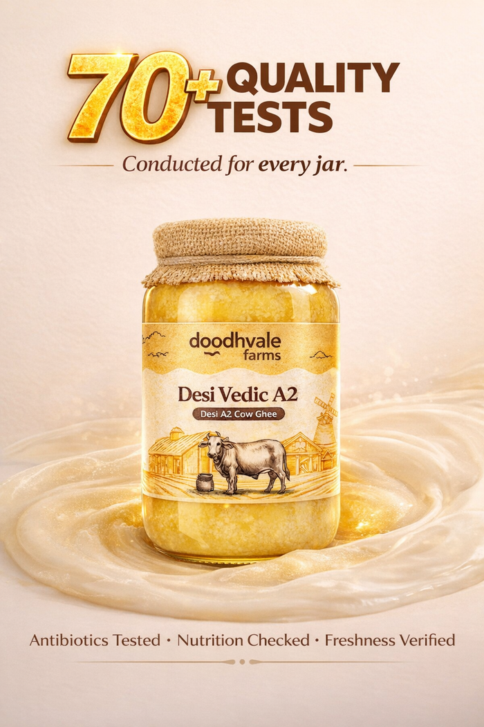 Doodhvale Farms Cow A2 Vedic Desi Ghee