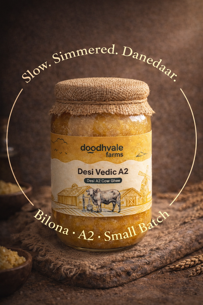 Doodhvale Farms Cow A2 Vedic Desi Ghee
