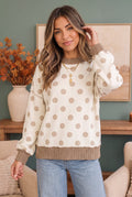 Dotted Daydream Polka Dot Pullover Top