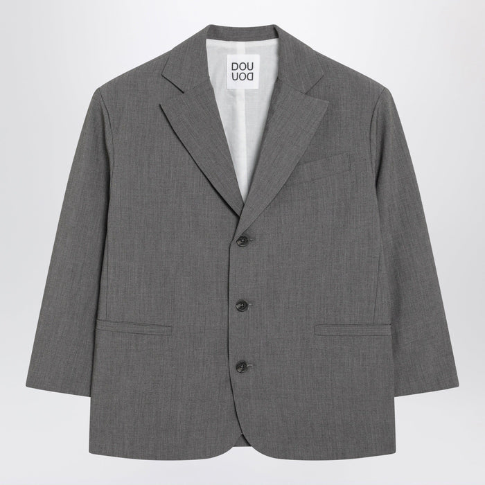 Coats & Jackets 8 Douuod - Grey single-breasted jacket Brand