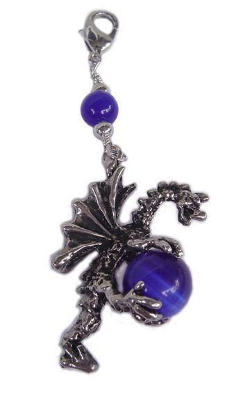 Dragon Charm – Bold Fantasy Hair Accessory front view
