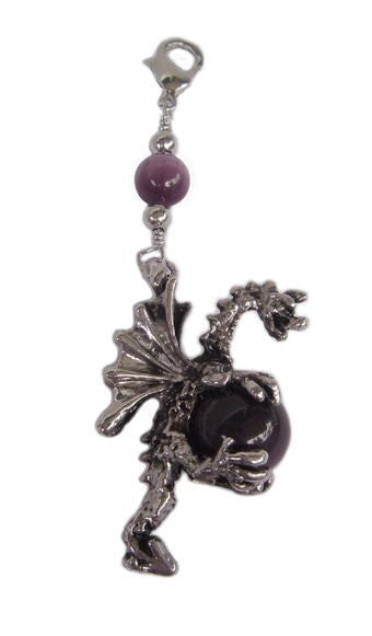 Dragon Charm – Bold Fantasy Hair Accessory front view