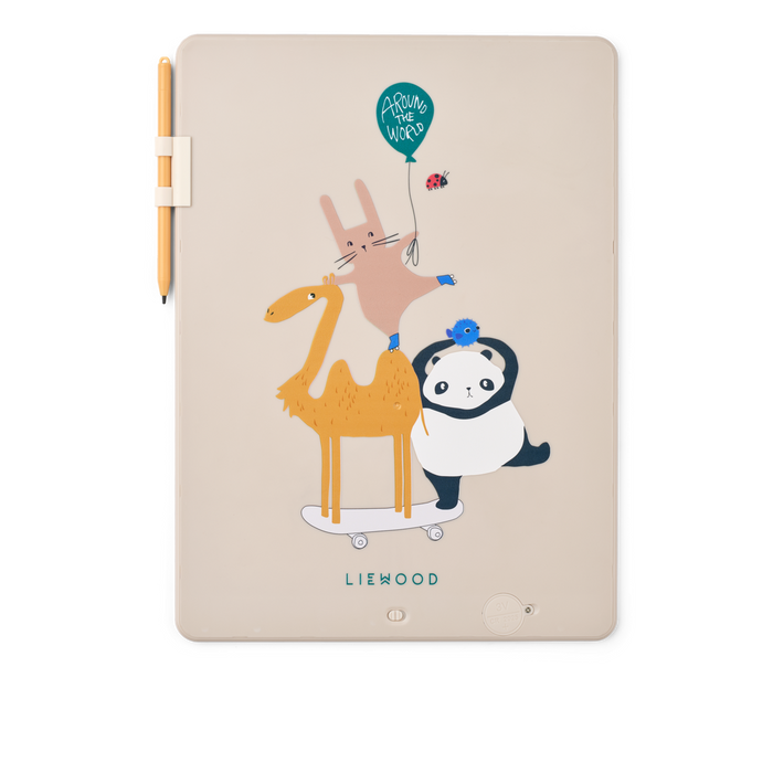 Liewood - Drawing Board - Zora - XL - Around The World/Sandy - Pattern